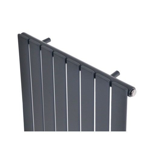 Радіатор трубчастий ARTTIDESIGN Livorno 8/1400/544 вертикальний сірий матовий (LV.8.140.54.G)