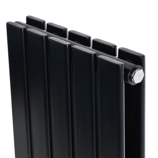 Радіатор трубчастий ARTTIDESIGN Livorno II 5/1400/340/50 вертикальний чорний (LV II.5.140.34.5.B)