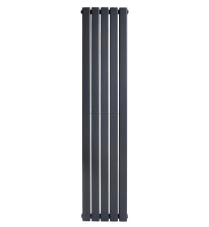 Радіатор трубчастий ARTTIDESIGN Livorno II 5/1800/340 вертикальний сірий (LV II.5.180.34.G)