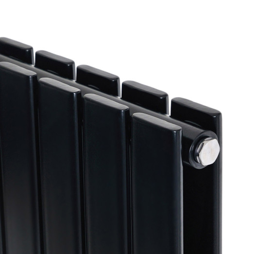 Радіатор трубчастий ARTTIDESIGN Livorno II 7/1200/476/50 вертикальний чорний (LV II.7.120.47.5.B)