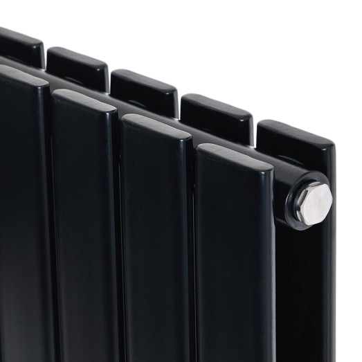 Радіатор трубчастий ARTTIDESIGN Livorno II 9/1200/612/50 вертикальний чорний (LV II.9.120.61.5.B)