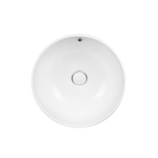 Раковина-чаша Qtap Amazon 430х430х160 White с донным клапаном QT02117043NW