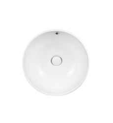 Раковина-чаша Qtap Amazon 430х430х160 White з донним клапаном QT02117043NW