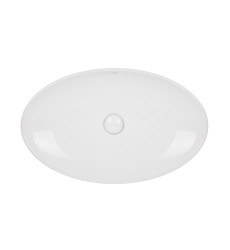 Раковина-чаша Qtap Dove 680х420х120 White с донным клапаном QT0611K160W