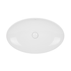 Раковина-чаша Qtap Dove 680х420х120 White с донным клапаном QT0611K160W