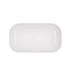 Раковина-чаша Qtap Jay 695х410х150 White с донным клапаном QT07112166W