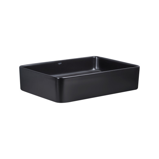 Раковина-чаша Qtap Tern 500х350х145 Matt black с донным клапаном QT1711A055MB Раковина-чаша Qtap Tern 500х350х145 Matt black с донным клапаном QT1711A055MB