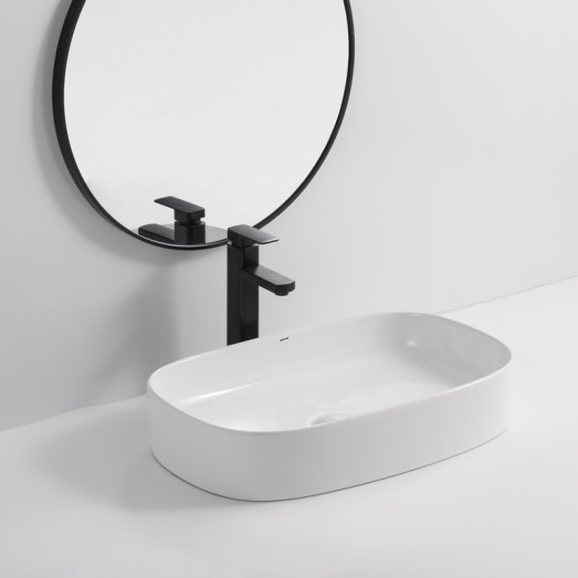 Раковина накладная Mixxus Premium BEVEL-0105 610х375х120mm (MP6524)