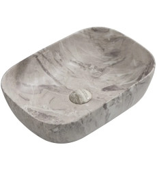 Раковина накладная MIXXUS PREMIUM DIVERSE-0113 MARBLE 455х325х135mm (MP6544)