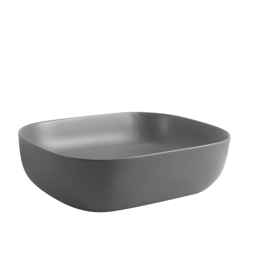 Раковина накладная Mixxus Premium DIVERSE-0115 GRAY 490x395x135mm (MP6650)