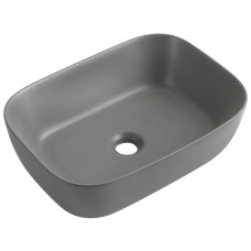 Раковина накладная Mixxus Premium DIVERSE-0116 GRAY 455x330x135mm (MP6651)