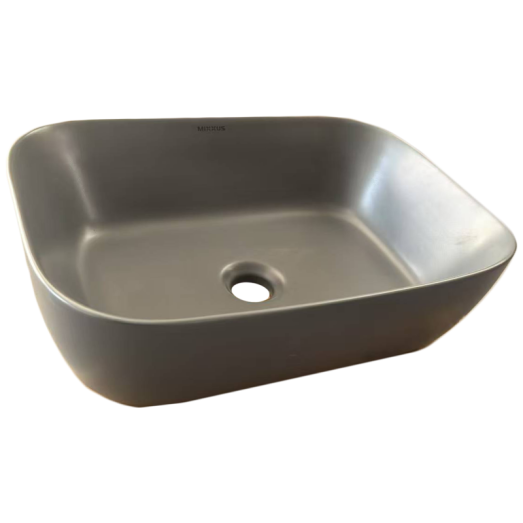 Раковина накладная Mixxus Premium DIVERSE-0116 GRAY 455x330x135mm (MP6651)