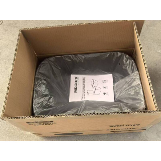 Раковина накладная Mixxus Premium DIVERSE-0116 GRAY 455x330x135mm (MP6651)