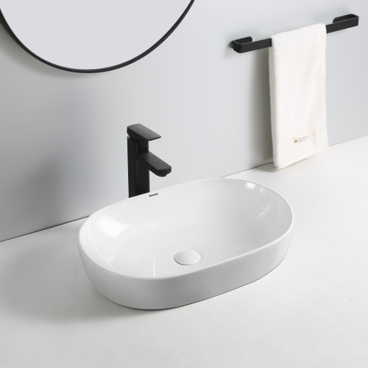 Раковина накладная MIXXUS PREMIUM ELLIPSE-0105 600х400х150мм (MP6563)