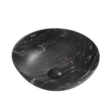 Раковина накладная Mixxus Premium ELLIPSE-0106 MARBLE 390х390х140mm (MP6533)