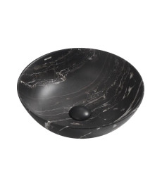 Раковина накладная Mixxus Premium ELLIPSE-0106 MARBLE 390х390х140mm (MP6533)