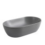 Раковина накладная Mixxus Premium ELLIPSE-0109 GRAY 500x300x140mm (MP6653)