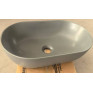 Раковина накладная Mixxus Premium ELLIPSE-0109 GRAY 500x300x140mm (MP6653)