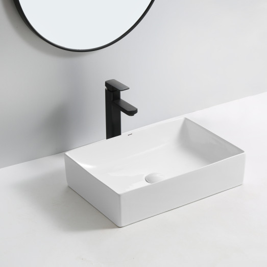 Раковина накладная Mixxus Premium QUADRO-0104 500х350х120mm (MP6515)