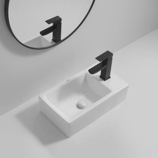 Раковина накладная Mixxus Premium QUADRO-0207 480х260х125mm (MP6503)