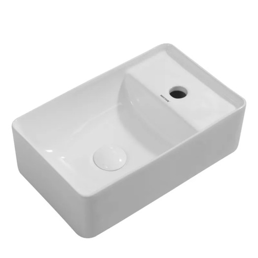 Раковина подвесная Mixxus Premium QUADRO-1201-L 430х265х135mm (MP6505)