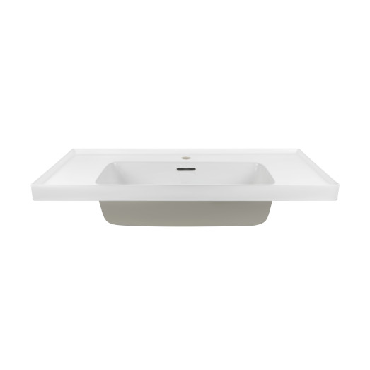 Раковина Qtap Albatross A 900х500х230 White с донным клапаном QT01115090AW