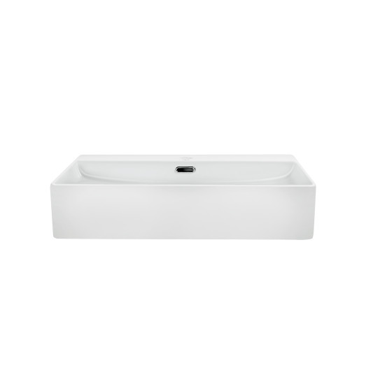 Раковина Qtap Nando LT 600х440х130 White с донным клапаном QT12112173W