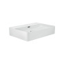 Раковина Qtap Nando LT 600х440х130 White с донным клапаном QT12112173W