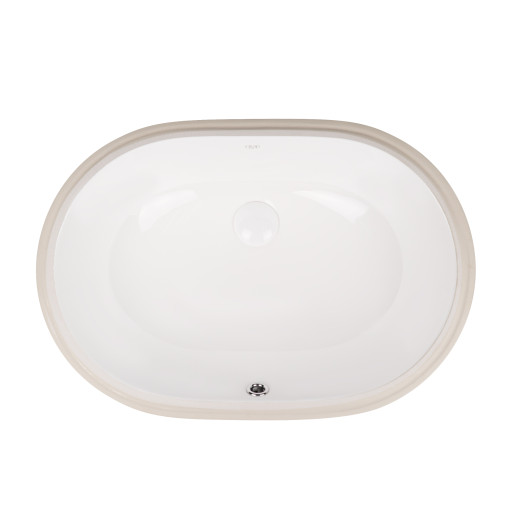 Раковина Qtap Stork 560x395x195 White с донным клапаном QT15116030W