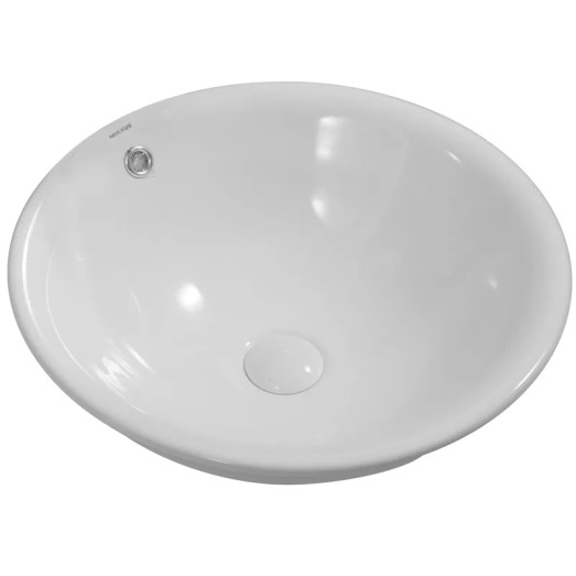 Раковина врезная на столешницу MIXXUS PREMIUM TOPPER-1601 470х470х180mm с переливом (MP6571)