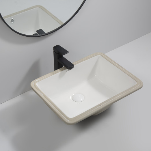 Раковина врезная под столешницу MIXXUS PREMIUM STYLE-1701 510х380х200mm с переливом (MP6567)