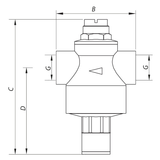 Редуктор тиску KOER KR.1251 1/2" (KR2660)