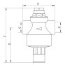 Редуктор тиску Koer KR.1251 3/4" (KR2661)