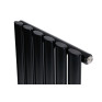 Радіатор трубчастий ARTTIDESIGN Rimini 6/1800/354/50 вертикальний чорний матовий (RM.6.180.35.5.B)