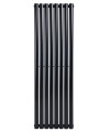 Радіатор трубчастий ARTTIDESIGN Rimini 8/1800/472/50 вертикальний чорний матовий (RM.8.180.47.5.B)