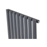 Радіатор трубчастий ARTTIDESIGN Rimini 8/1800/472/50 вертикальний сірий матовий (RM.8.180.47.5.G)