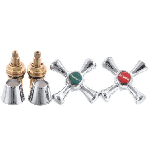 Ручки Haiba Smes (з кран-буксами, пара) керамічні (AC0600)