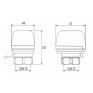 Сервопривод Icma 230V тип закрытый №980 (NC) (82980NC53)