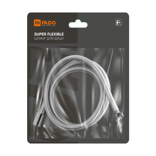 Шланг для душу FADO Super Flexible хром (AKS112C)