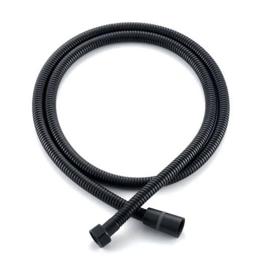 Шланг для душу Koer KB-0801-150-05 (оплетіння нерж. 150 см колір чорний) (KR4804)