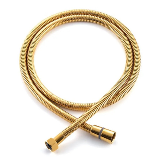 Шланг для душу Koer KB-0801-150-10 (оплетіння нерж. 150 см колір золотий) (KR4806)