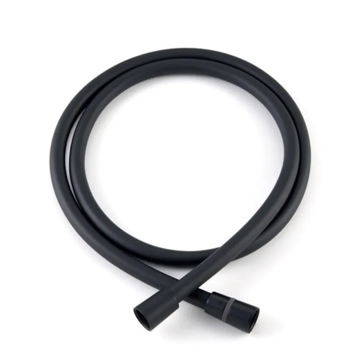 Шланг для душу Koer KB-0804-150-05 (силіконовий 150 см колір чорний) (KR4810)