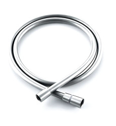 Шланг для душу силіконовий KOER KB-0804-125-01 CHROME 125 см, колір хром (KR5667)