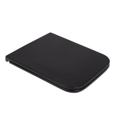 Сидіння для унітаза Qtap (Gemini) Matt Black з мікроліфтом (QT99HY2312MB)