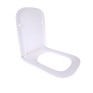 Сидіння для унітаза Qtap (Tern 490,520,610) White з мікроліфтом (QTSC179W47353)
