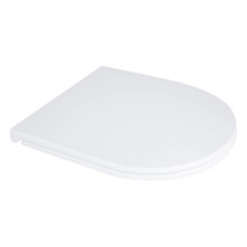 Сидіння для унітаза підлогового Qtap (Dove) White з мікроліфтом (QT06228380BW3)
