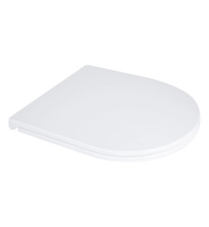 Сидіння для унітаза підлогового Qtap (Dove) White з мікроліфтом (QT06228380BW3)
