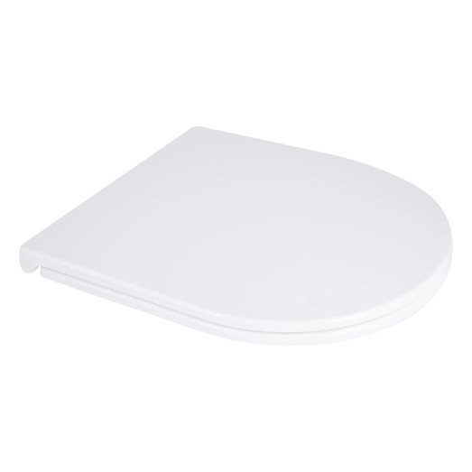 Сидіння для унітаза підлогового Qtap (Dove) White з мікроліфтом (QT06228380BW3)