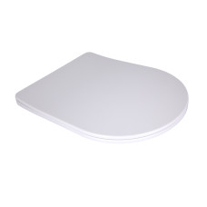 Сидіння для унітаза підлогового Qtap (Grand) White з мікроліфтом (QT26228301W3)