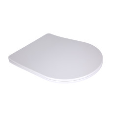 Сидіння для унітаза підлогового Qtap (Grand) White з мікроліфтом (QT26228301W3)